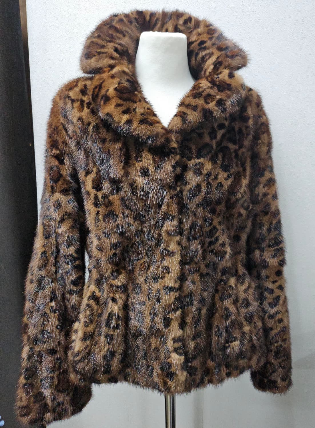 진도모피 엘페 밍크호피자켓 숏자켓 밍크코트M 상품이미지2