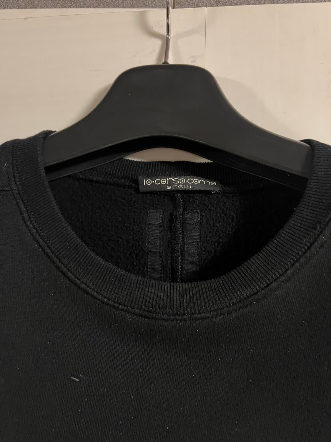 [M] 릭오웬스 다크쉐도우 초상화 패치 맨투맨 상품이미지3