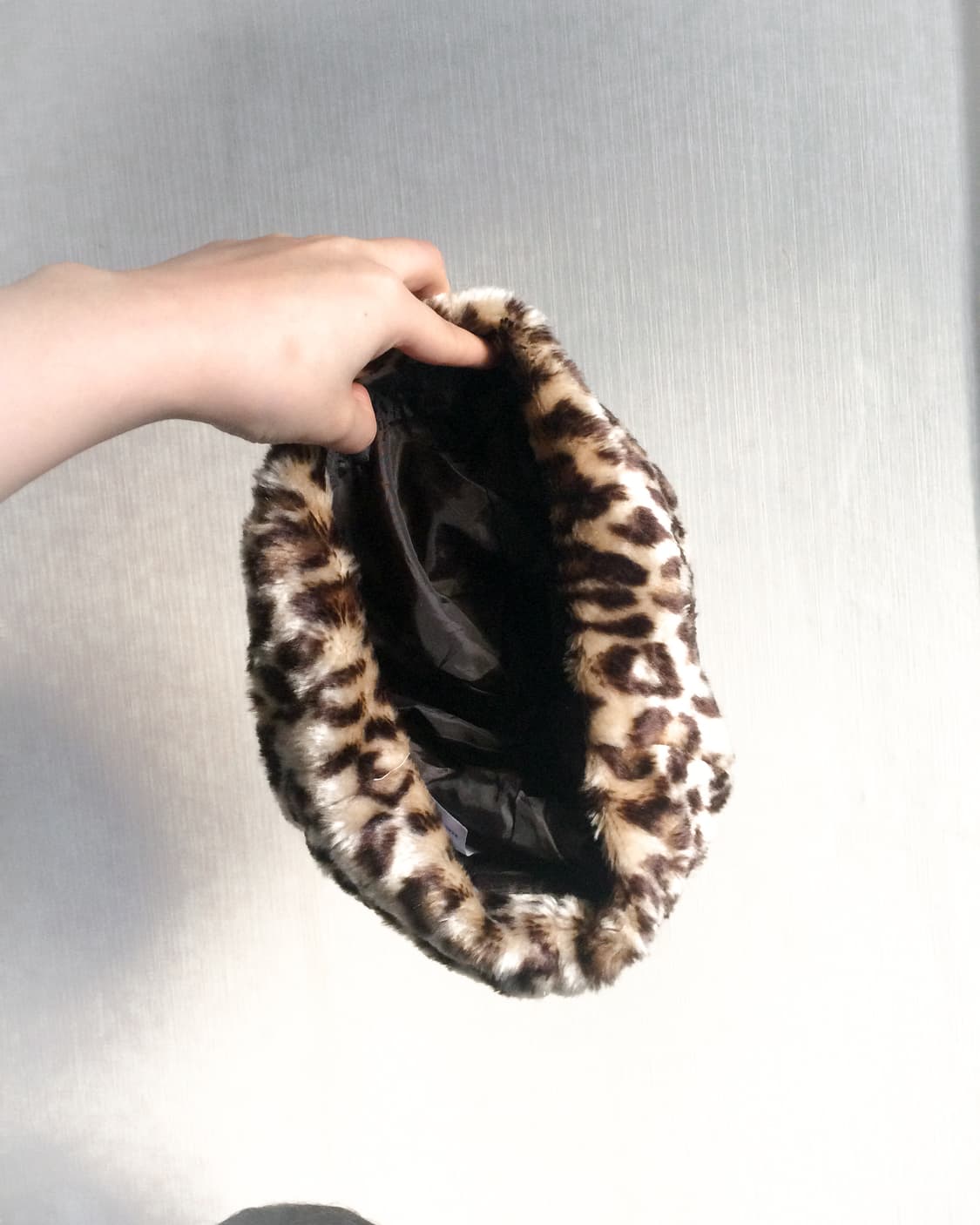 Fake fur leopard pattern aht 상품이미지6