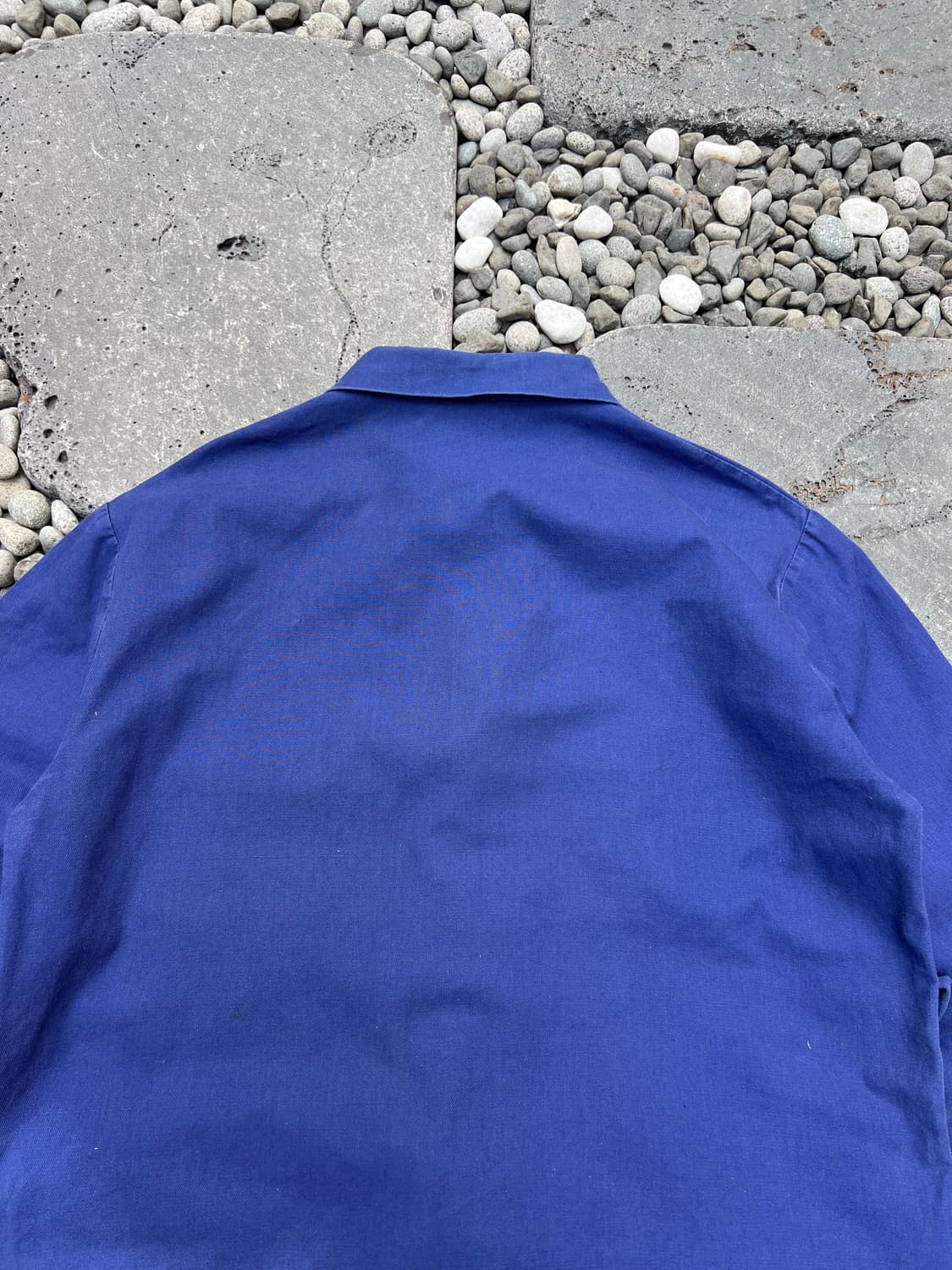 OLD VINTAGE FADED BLUE WASHING 프렌치워크자켓 상품이미지6