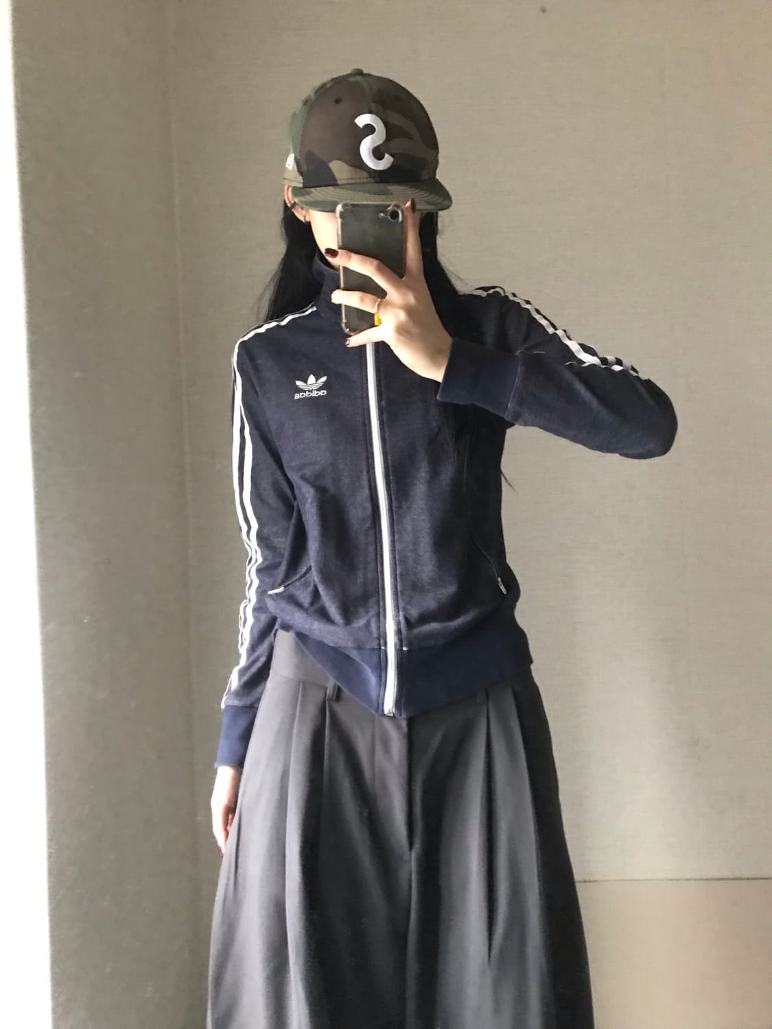 아디다스 데님 딱붙핏 제니져지 상품이미지2
