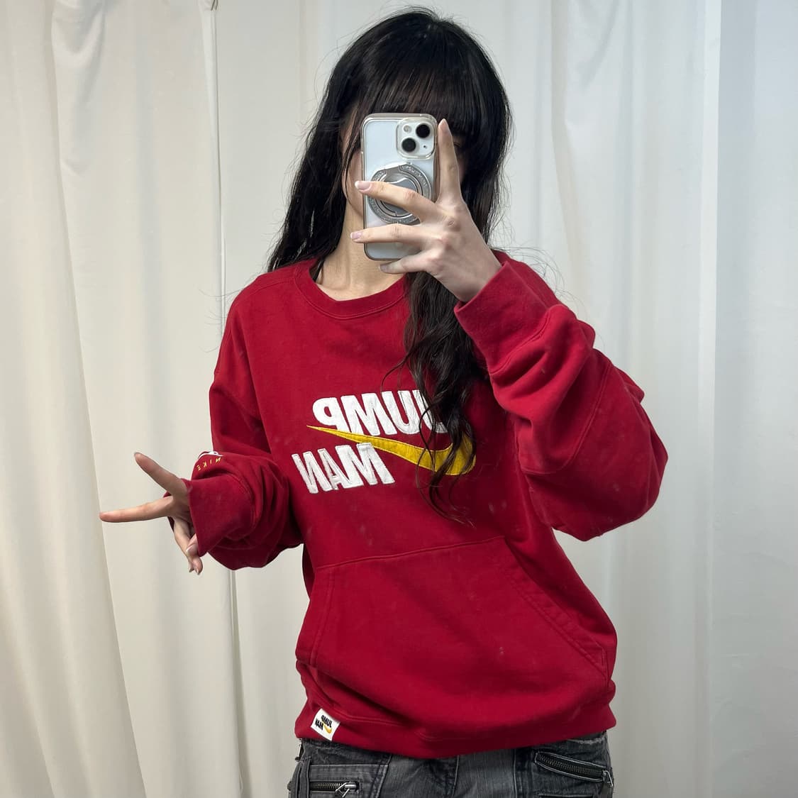 Nike Jordan Red Sweatshirt 상품이미지2