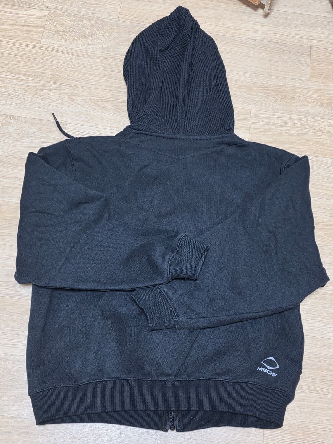 미스치프 와플 후디 블랙 M 상품이미지2