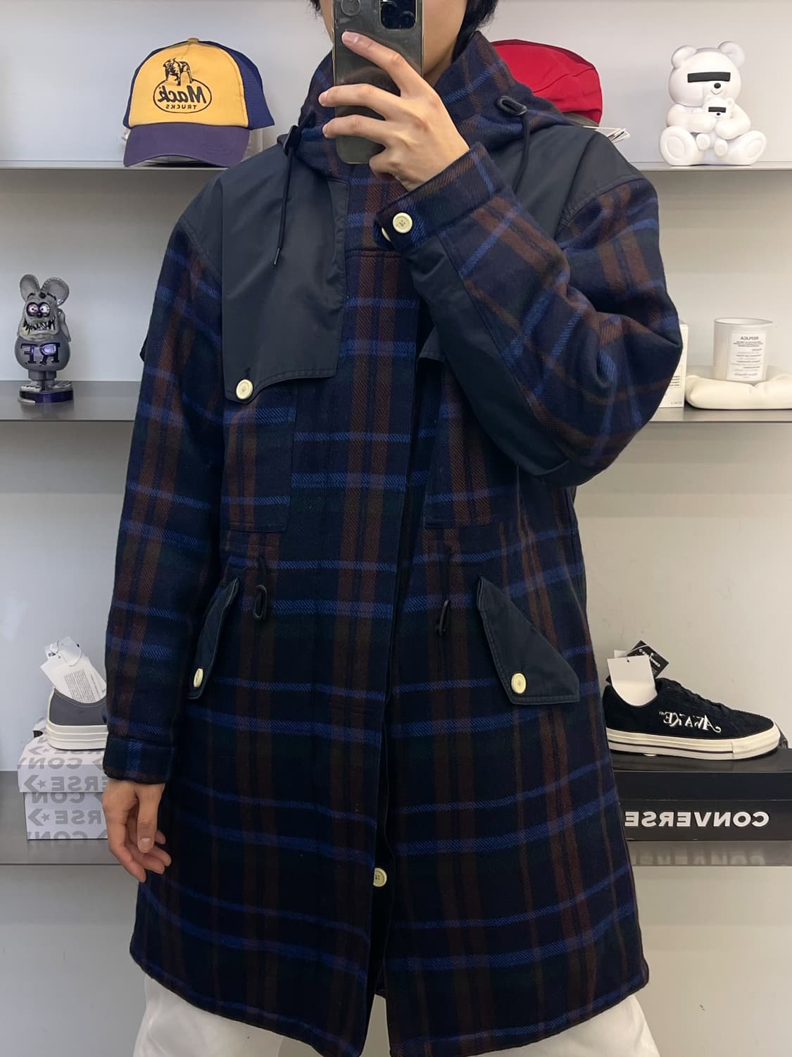 프레드 페리 패널드 피쉬테일 모드 파카 상품이미지2