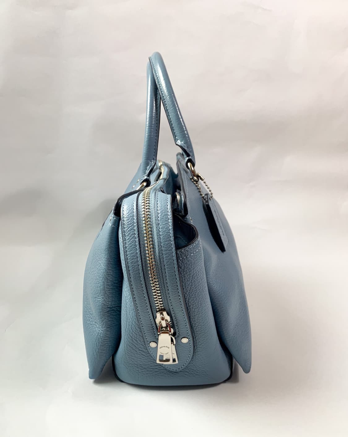 COACH 코치 가죽 토트백 & MARITHE 마리떼 한정판 곰돌이 키링 상품이미지9