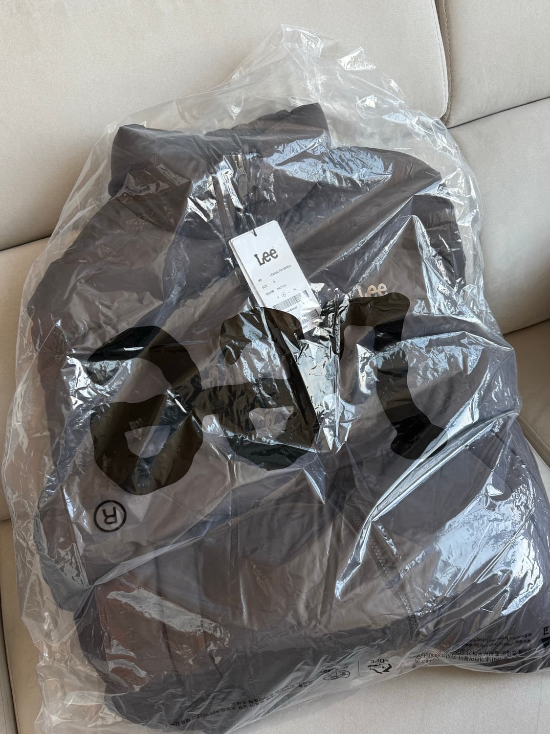 새거) 리 브러운 패딩 팔아요 상품이미지1