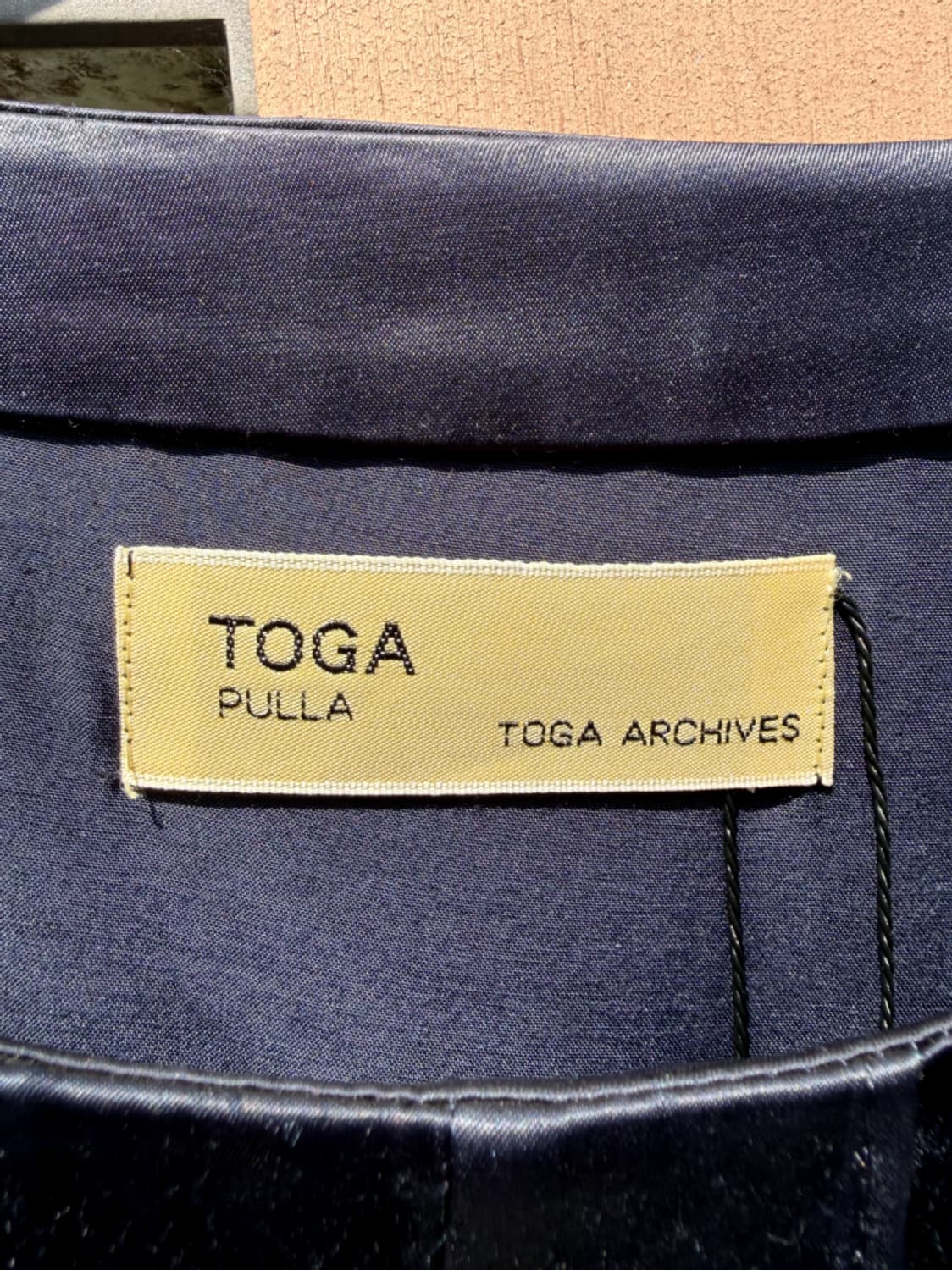 Toga Pulla Navy Dress (Made In Japan) 상품이미지8