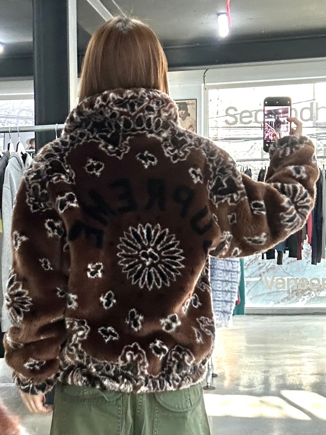 슈프림 21SS 반다나 포우폭스퍼 봄버 자켓 상품이미지2