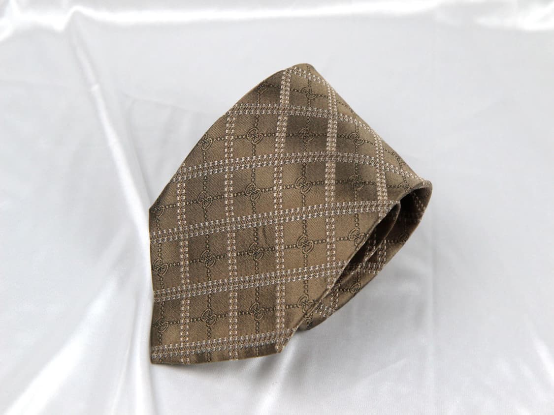 구찌 9.5cm A등급 GG로고 이태리 남자 명품넥타이 상품이미지1