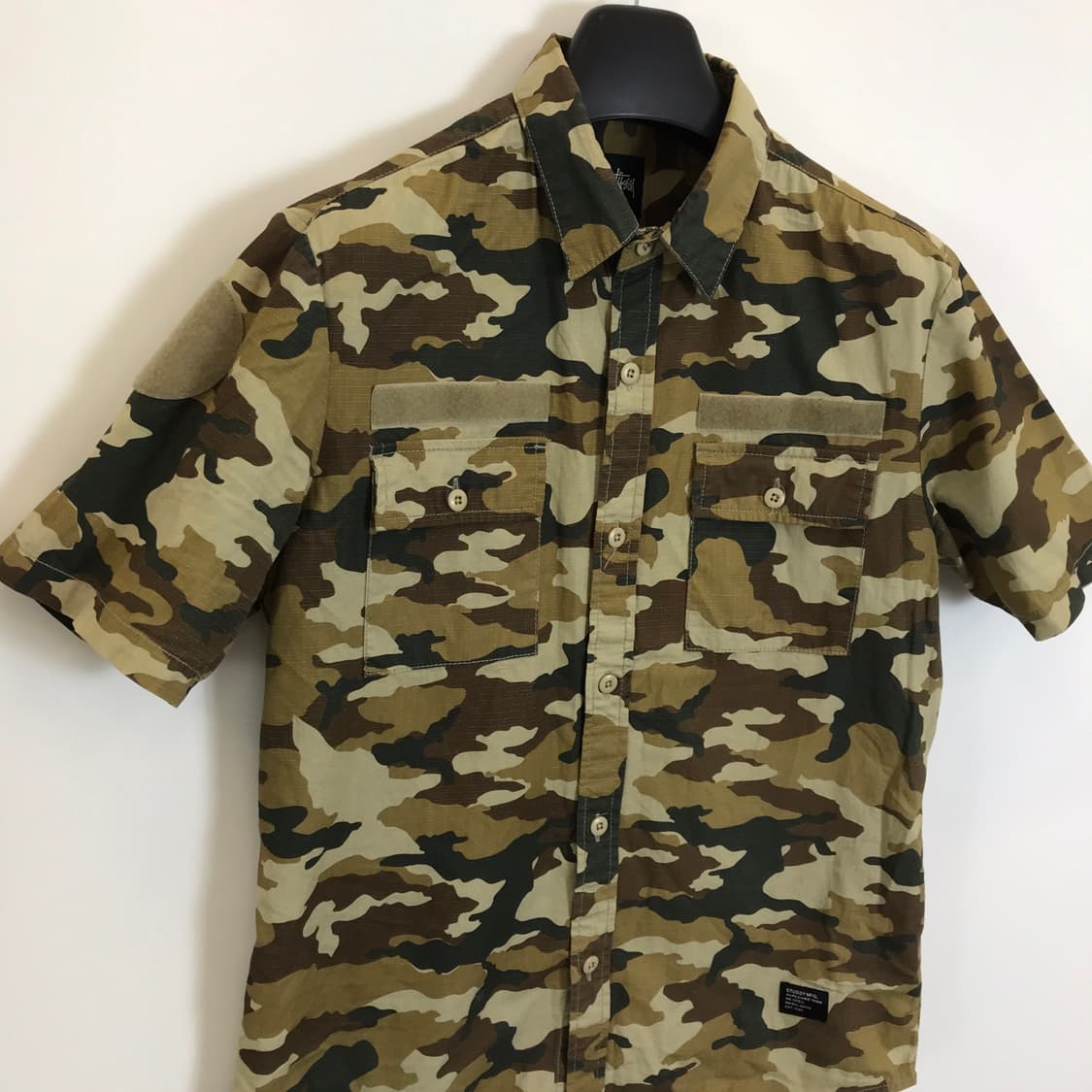 스투시 STUSSY 립스탑 카모셔츠 [M] 상품이미지2