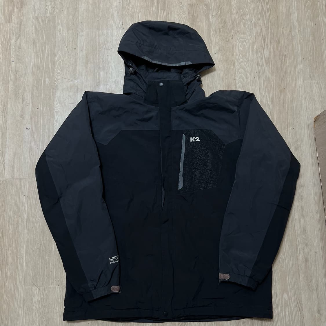 K2 남성 고어텍스 후드 바람막이 자켓 XL/105 상품이미지1