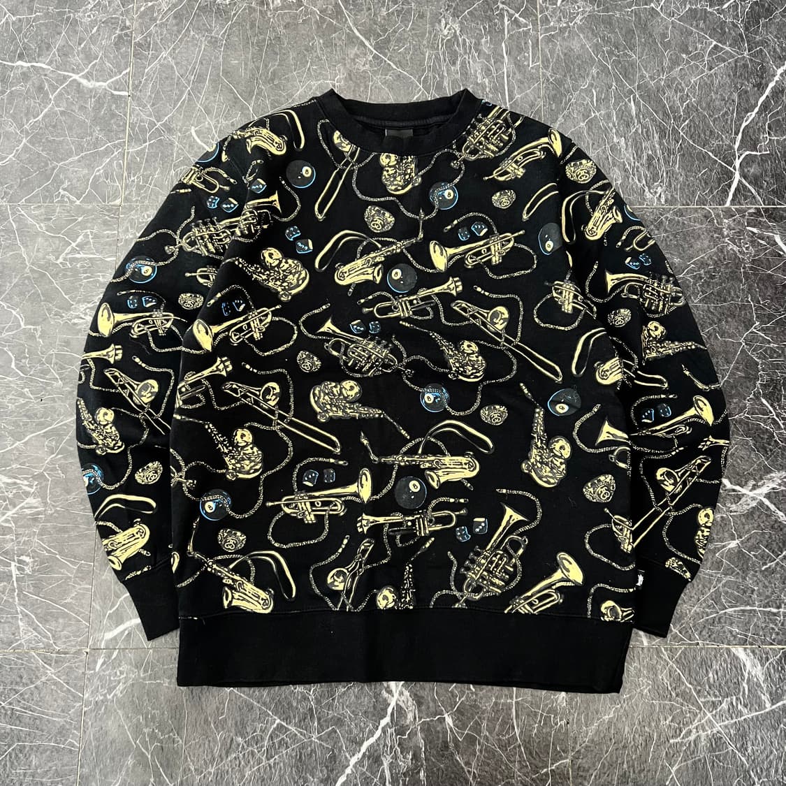 스투시 프린티드 패턴 맨투맨 상품이미지1