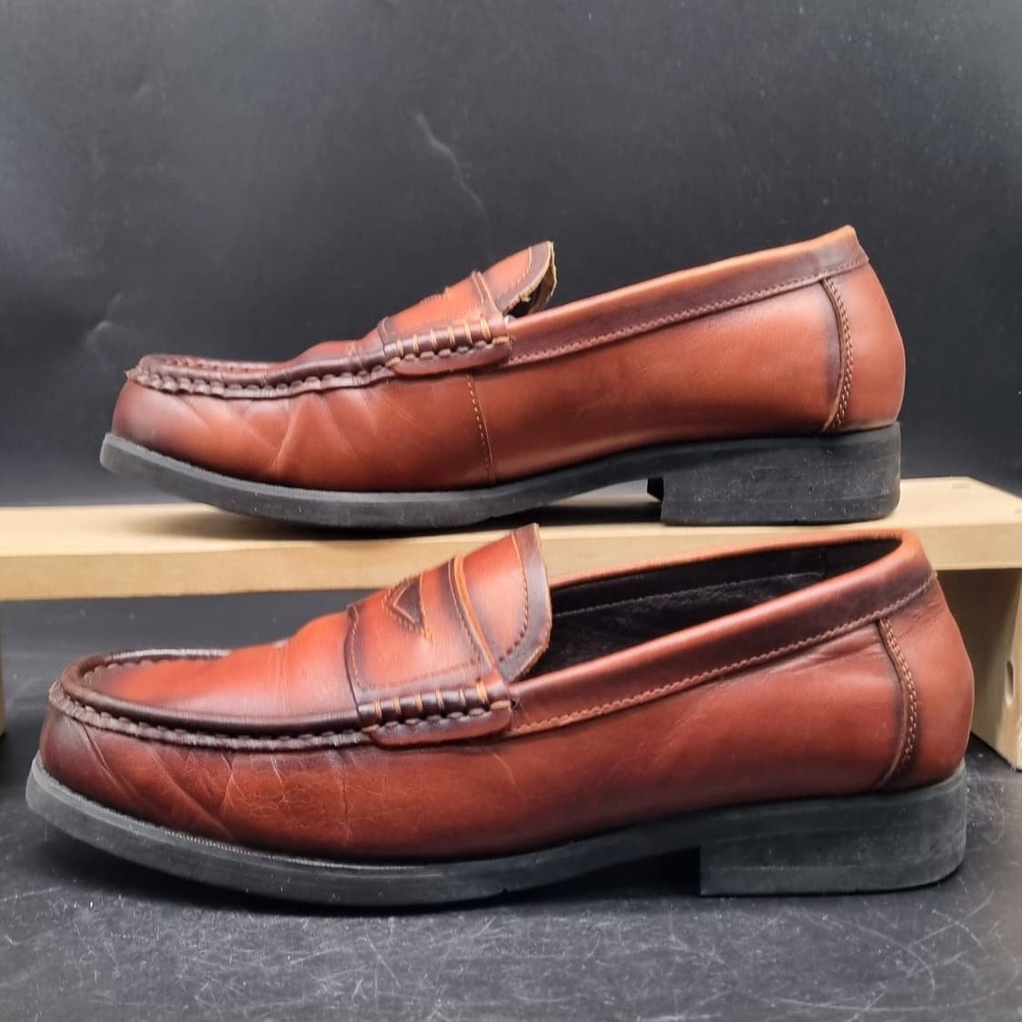 소다 브라운 남성로퍼 260 상품이미지1