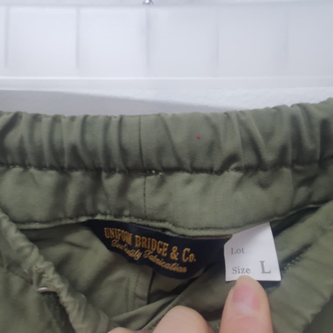 유니폼 브릿지 벌룬카고팬츠 상품이미지3