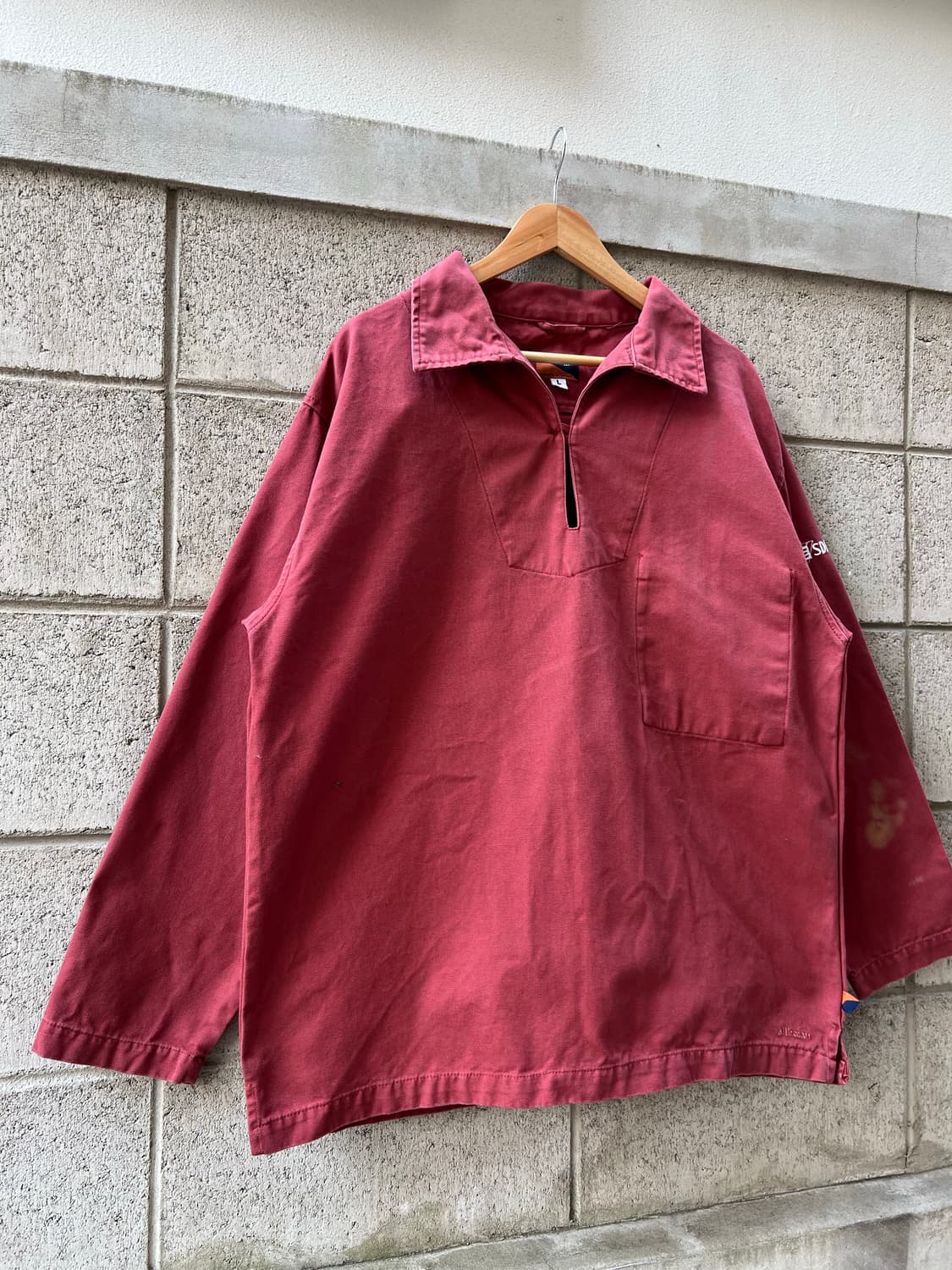 OLD VINTAGE ALL OCEAN FADED 프렌치피셔맨스목자켓 상품이미지4