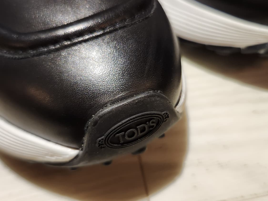 (정품)토즈 TOD'S 여성 블랙 가죽 스니커즈 상품이미지5