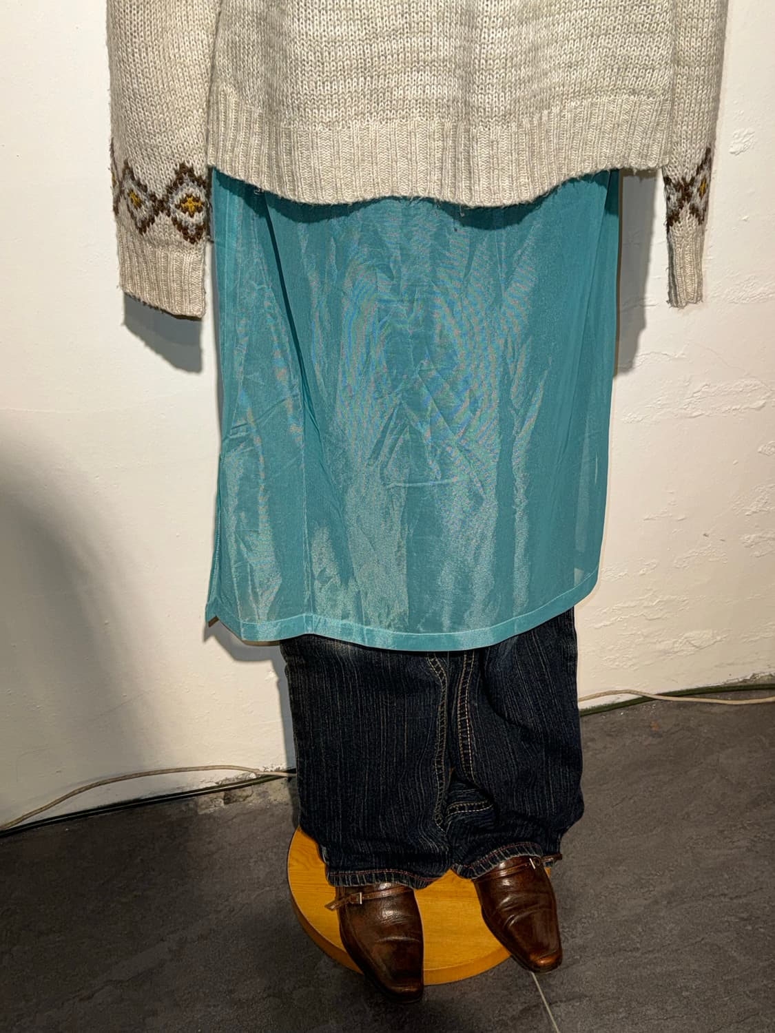 부츠컷 데님 팬츠 상품이미지3