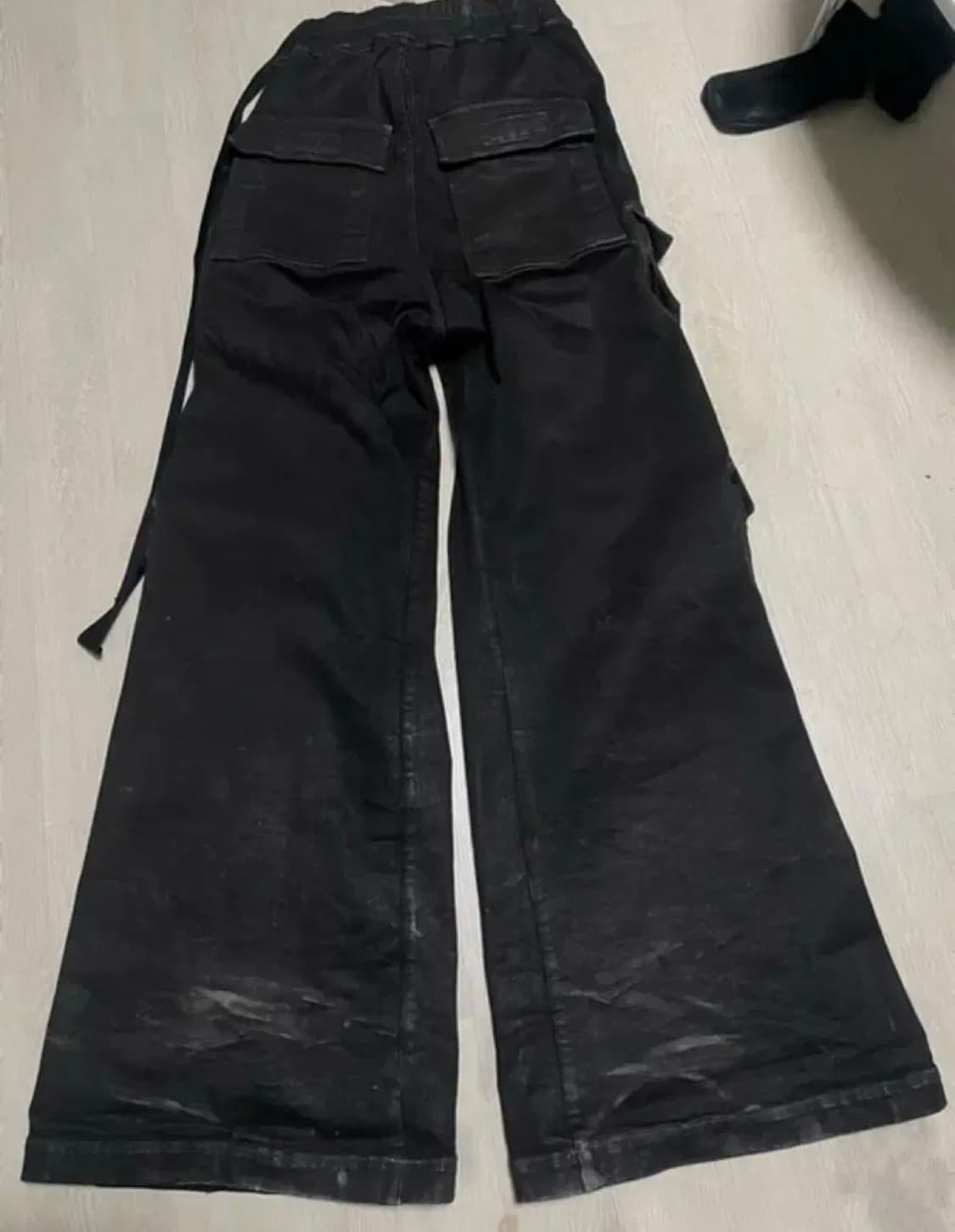 (M)릭오웬스 ss23 EDFU 점보카고 다크더스크 흑청 SDK 상품이미지6