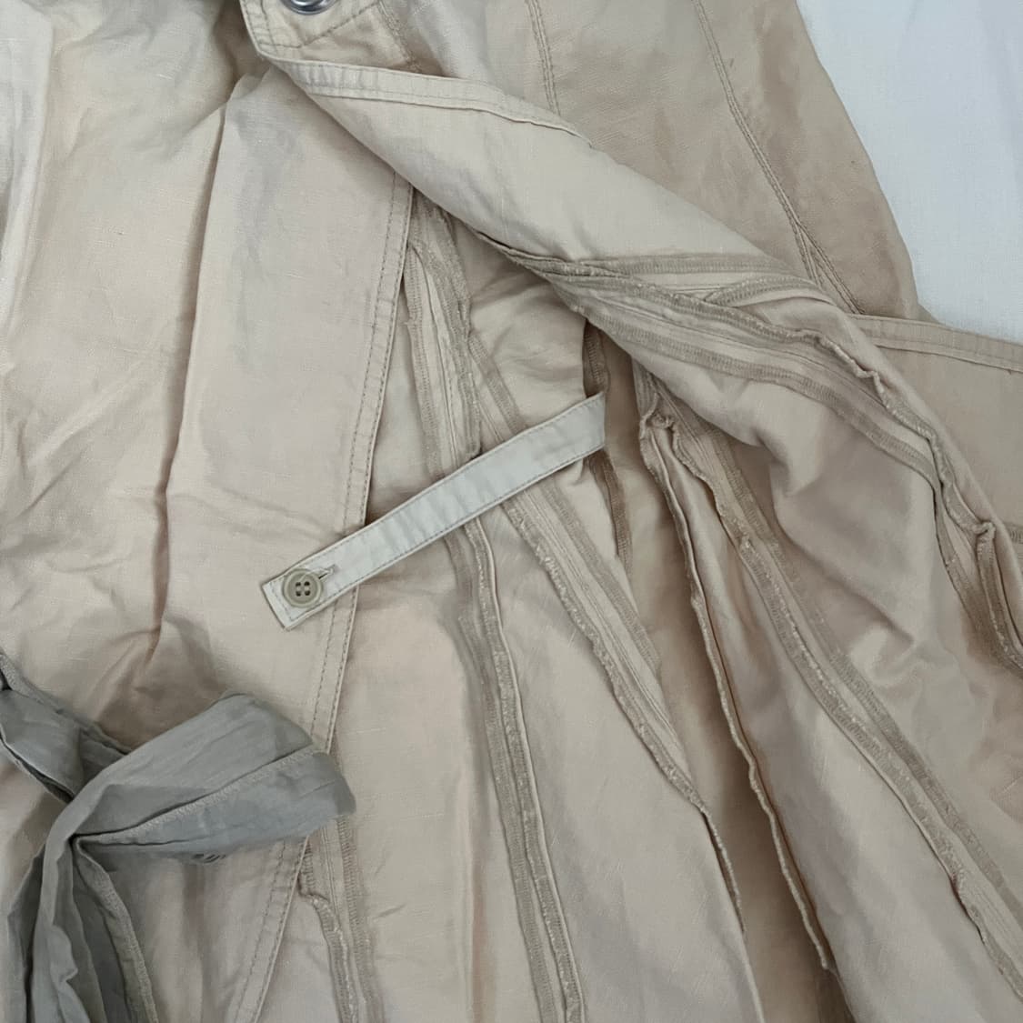 vintage eyelet wrap mermaid skirt 상품이미지8