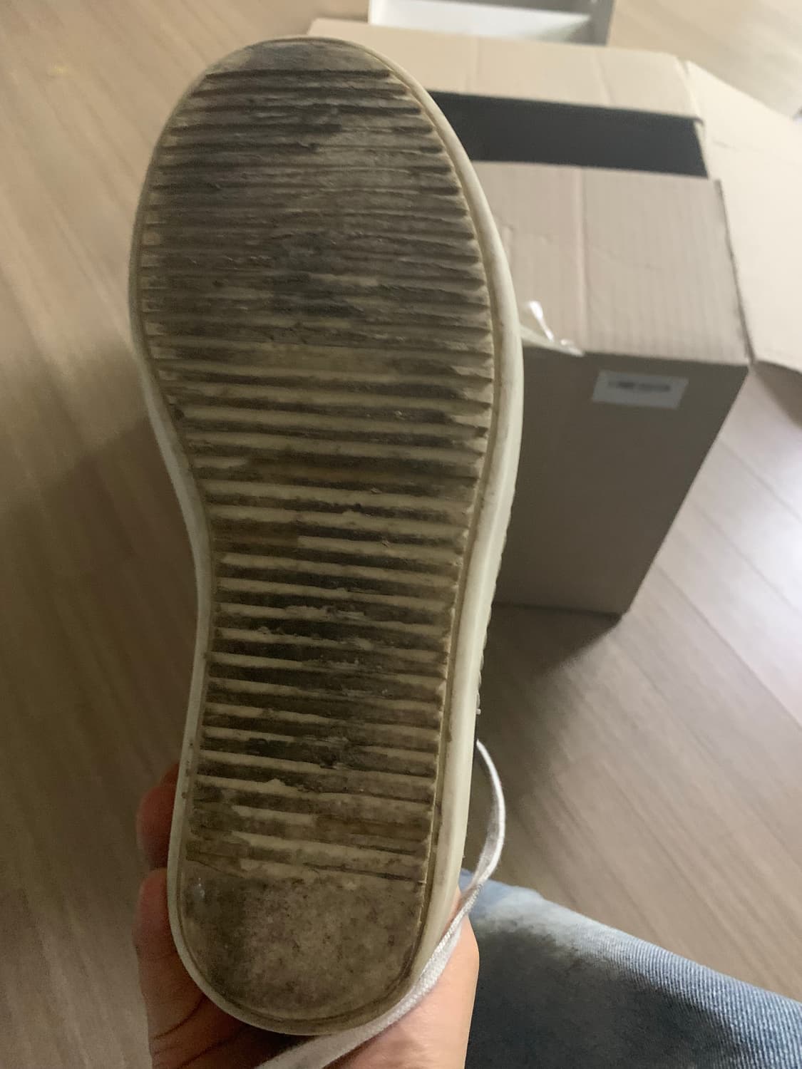 릭오웬스 나일론 라몬즈 40.5 상품이미지2