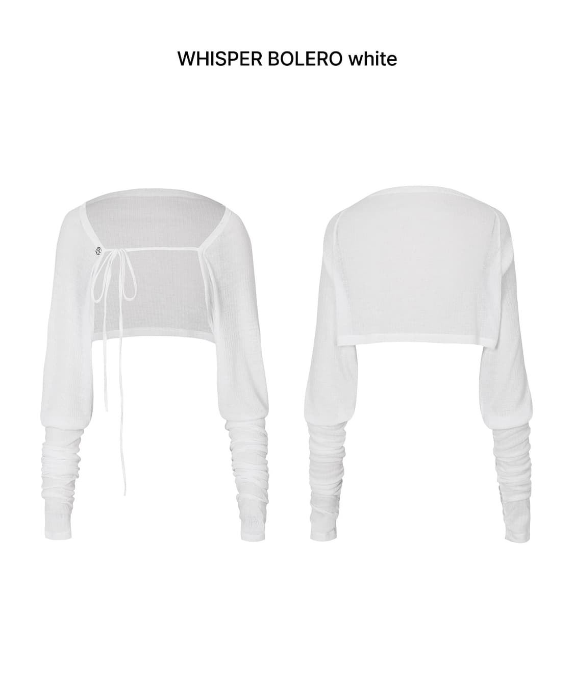 WHISPER BOLERO white 상품이미지2