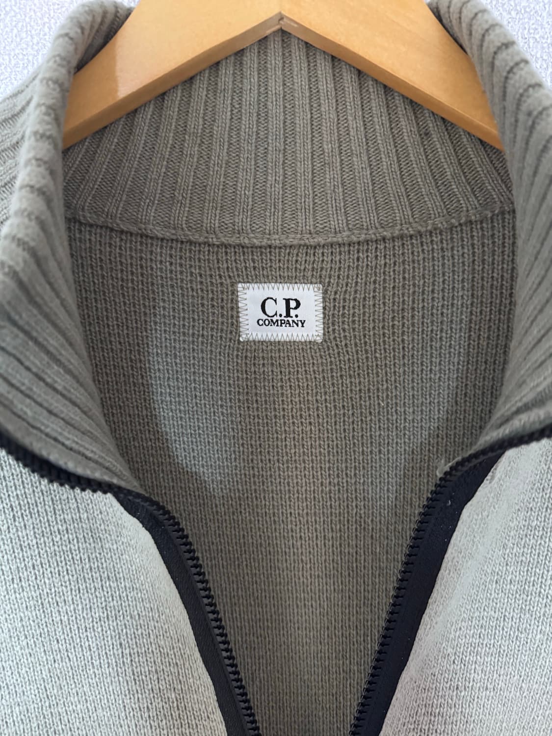 CP 컴퍼니 CP COMPANY 투웨이 집업 니트 상품이미지4