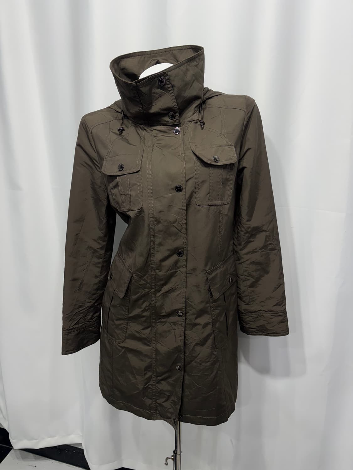 🎸카키 레인 코트🎸 상품이미지4