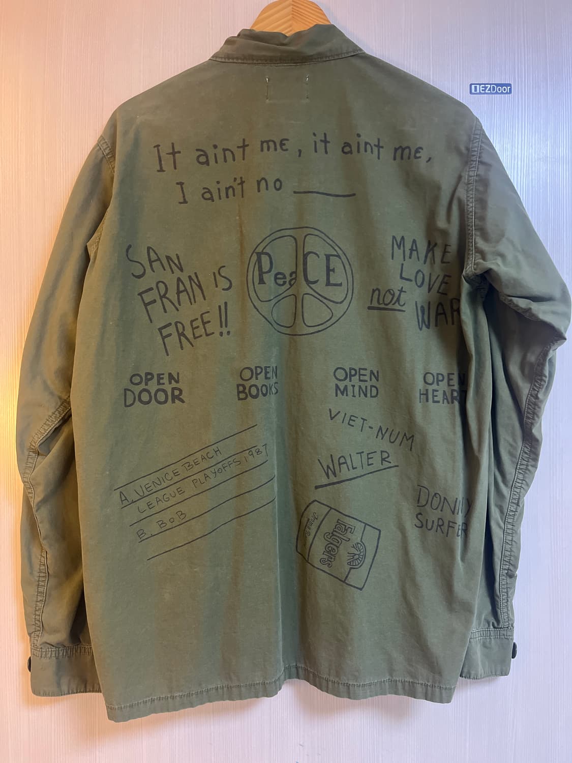 CAL O LINE 칼오라인 밀리터리 피쓰 셔츠 상품이미지1