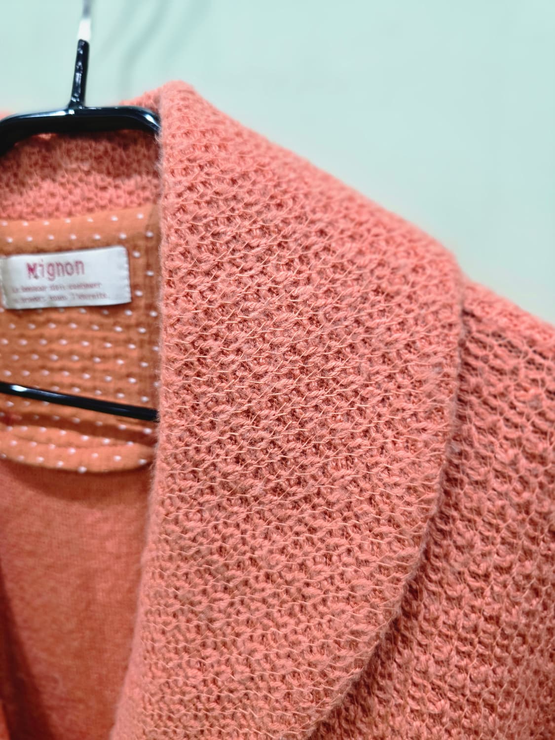 Mignon 코랄 자켓 M-L 일본 빈티지 상품이미지4