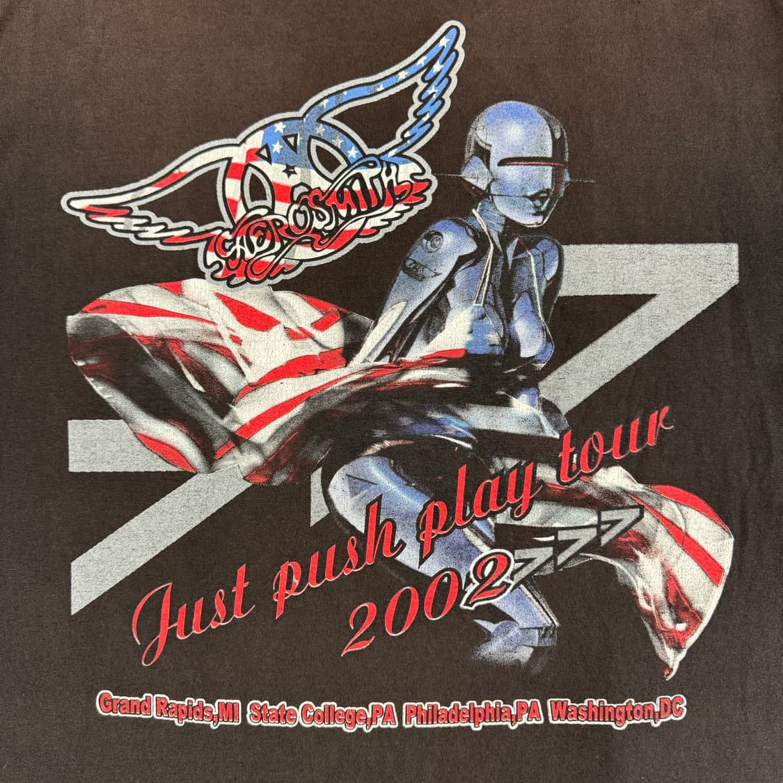 2002 Aerosmith Sorayama 에어로스미스 소라야마 롱슬리브 상품이미지3