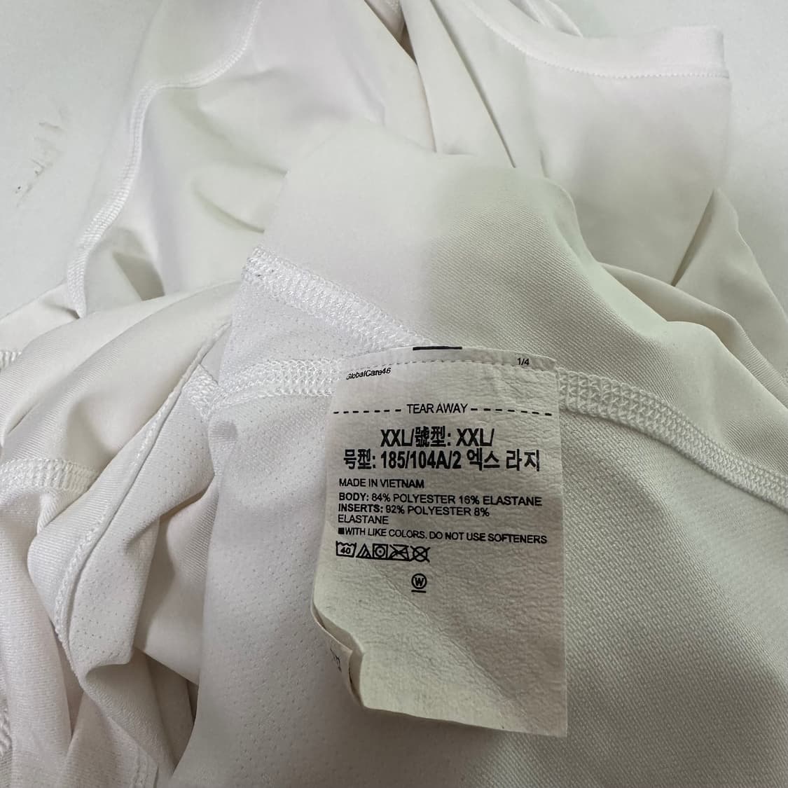 XL-XXL 언더아머 크림화이트 히트기어 헬스타이즈 상품이미지6