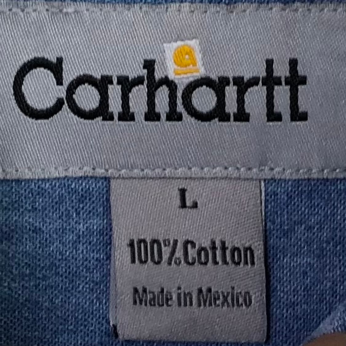 XL 칼하트 데님 셔츠 상품이미지3
