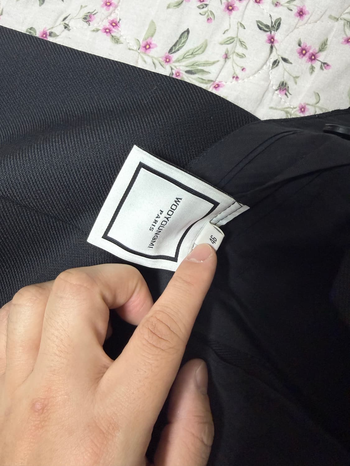 우영미 19FW 울 턴업 슬랙스 46(새상품) 상품이미지2