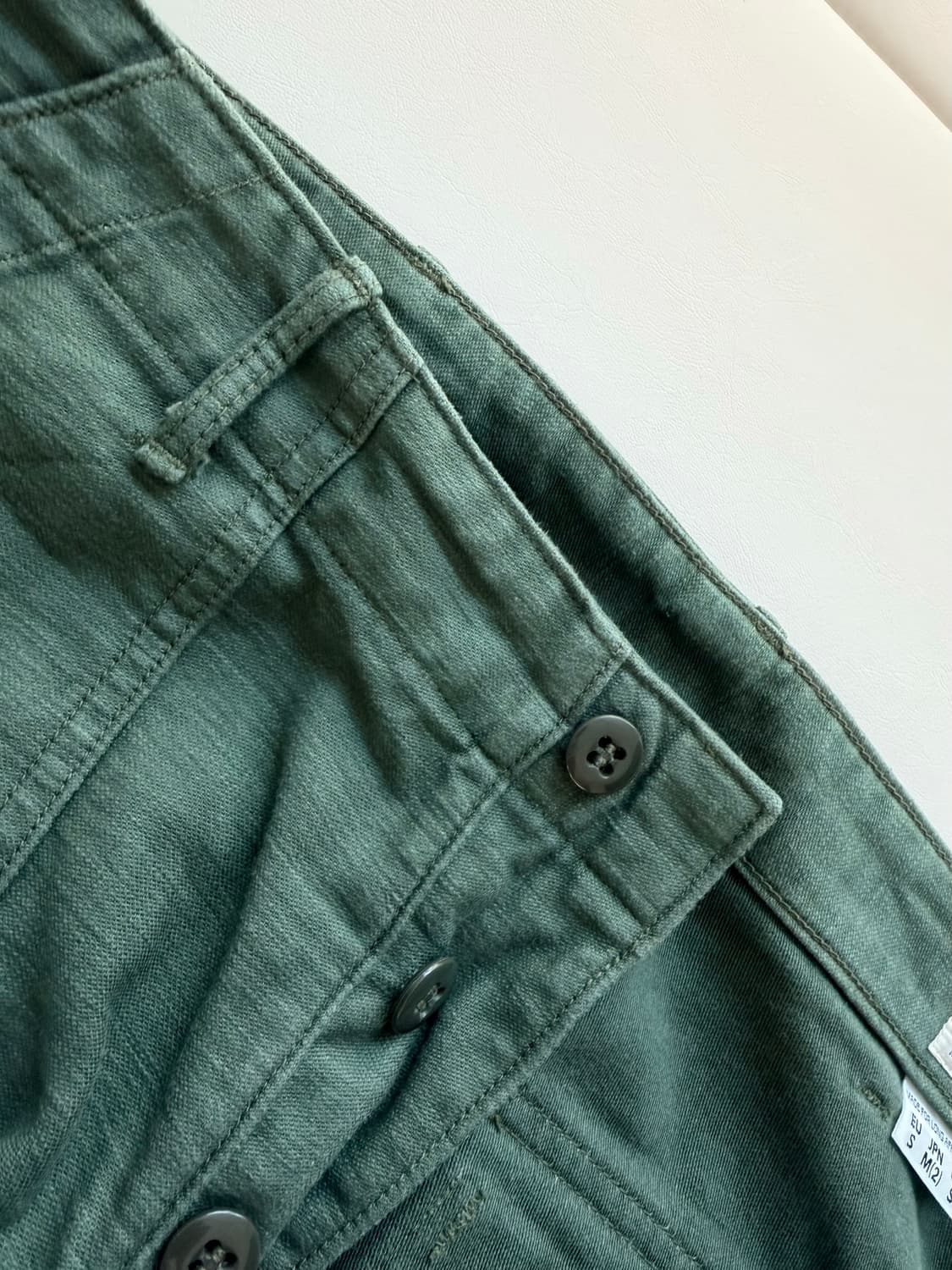 [2] 오어슬로우 퍼티그팬츠 판매 또는 3사이즈 교환 상품이미지4