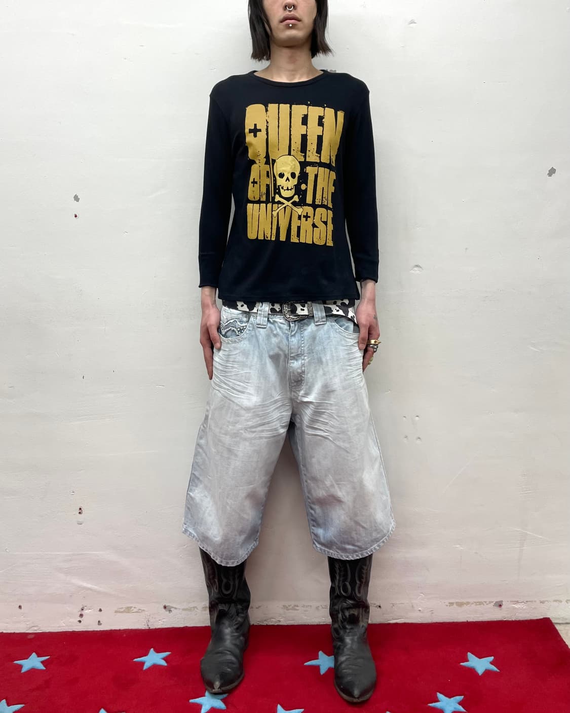 skull gold half sleeve 상품이미지3