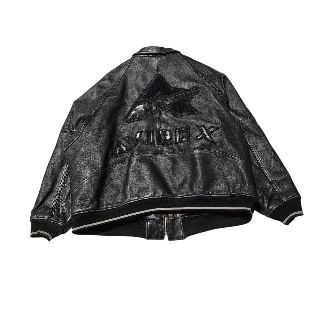 아비렉스 레더 바시티 자켓[4XL~5XL] 상품이미지1