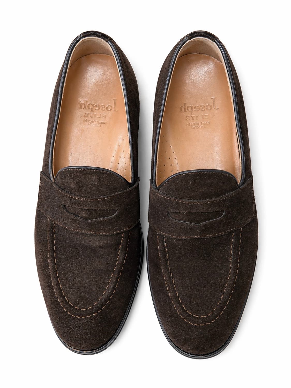 Joseph 117 스웨이드 로퍼 브라운 240 상품이미지1