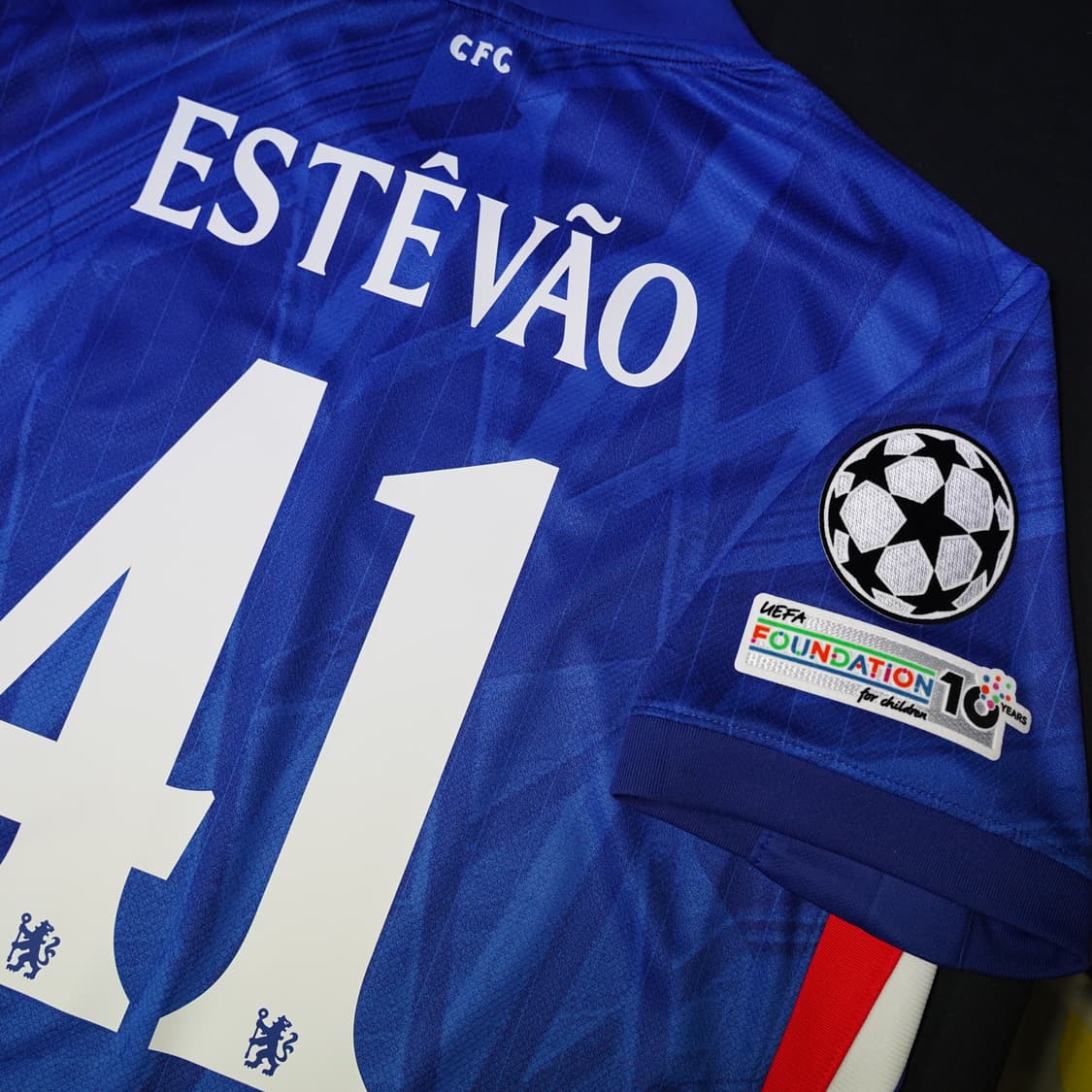 [해외 L] 25/26 첼시 에스테방 홈 챔스 유니폼 상품이미지5