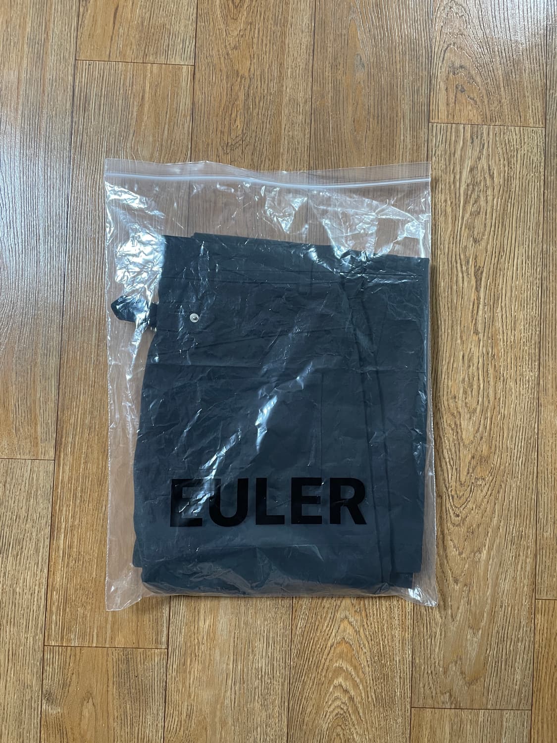 율러 시그니처 플레어 신치백 팬츠 블랙 M 새상품 상품이미지7