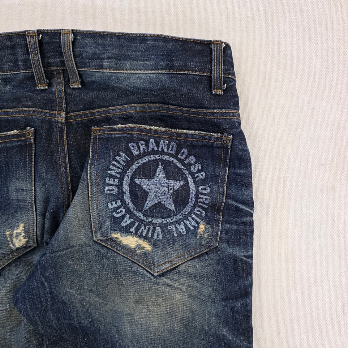 [M] DPSR 빈티지 워싱 데님 팬츠 0127J 상품이미지5