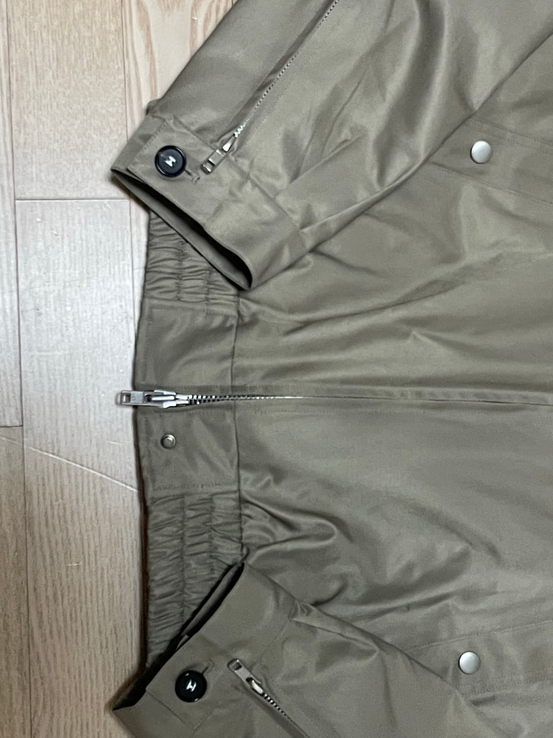 알렌느 3D 코튼 바이커 블루종(2) 상품이미지3