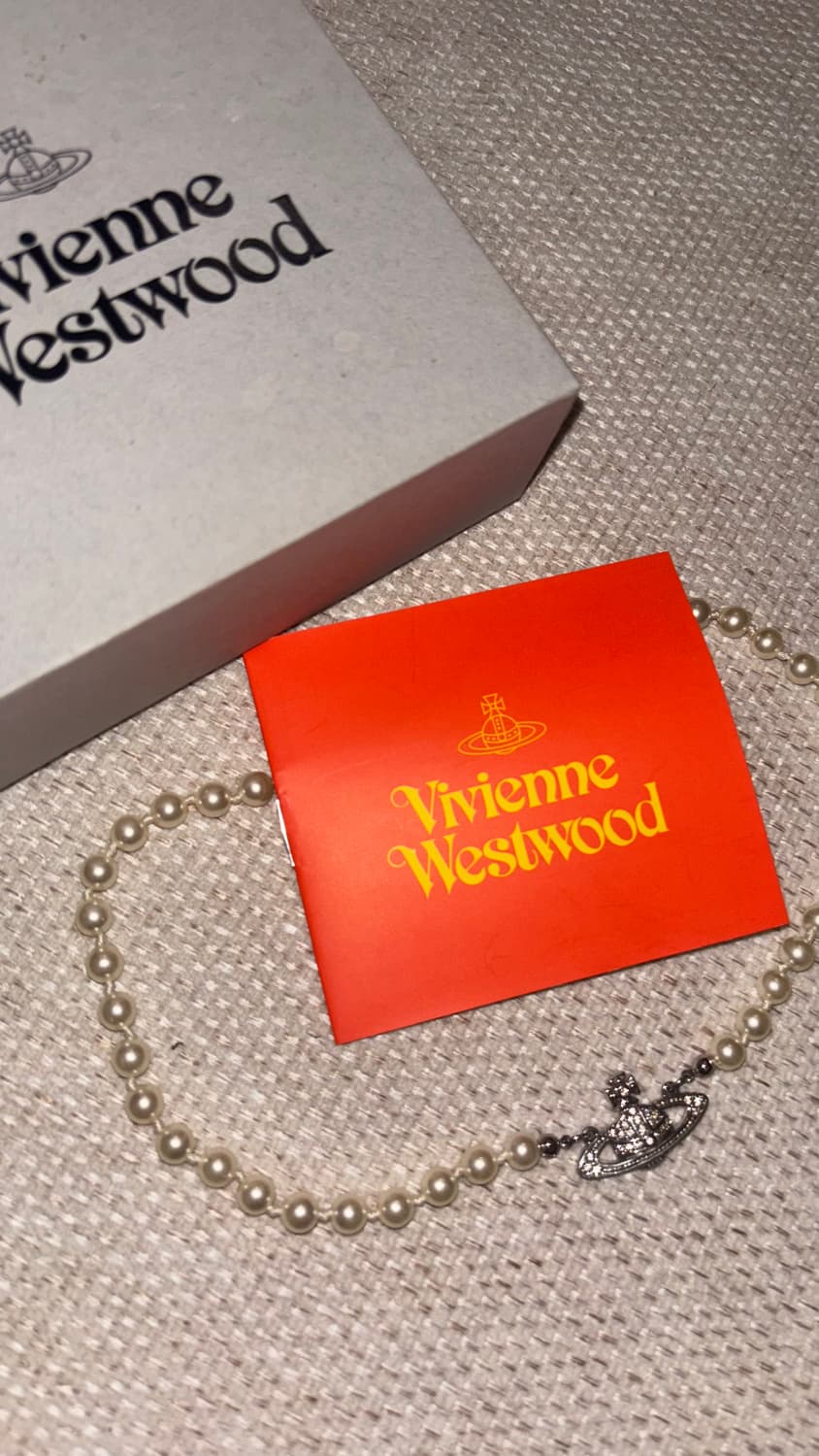 비비안웨스트우드 진주 목걸이 상품이미지4