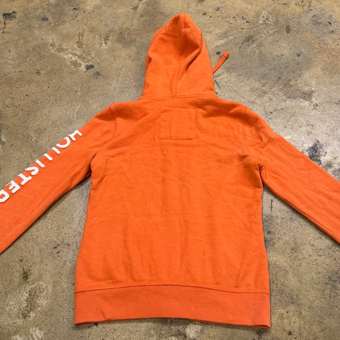 홀리스터 오렌지 딱붙 후드집업 상품이미지4