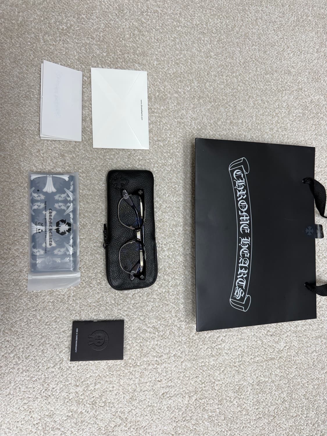 크롬하츠 보넨노이슈어 2 블랙 실버 상품이미지1