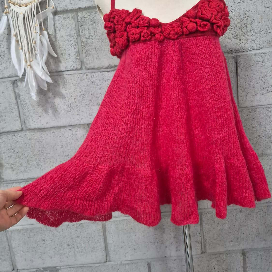 니트홀터넥 나시 상품이미지6