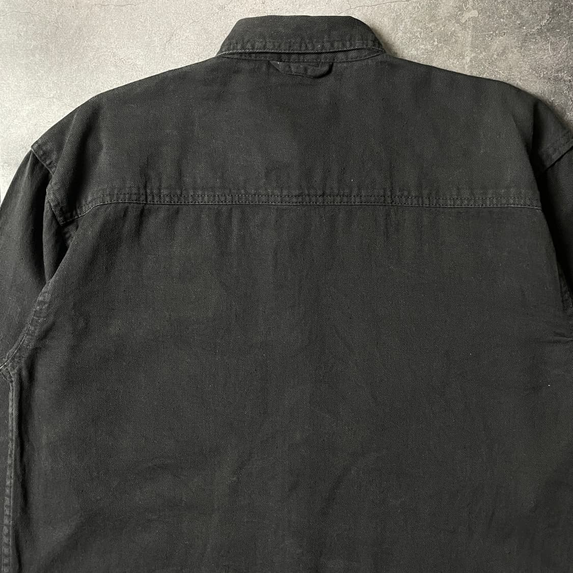 SIERRA PACIFIC 시에라퍼시픽 블랙 코튼 셔츠 A00674 상품이미지8