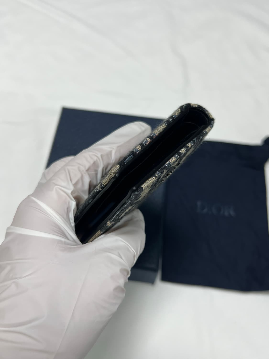 [정품] 신형, 새상품급 / 디올 오블리크 오거나이저 베이지 상품이미지8