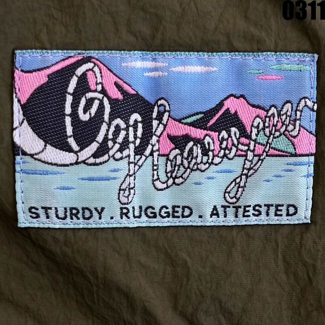 일본 캐주얼 챕스 헤비 아웃도어 밀리터리 자켓 L 0311 상품이미지7