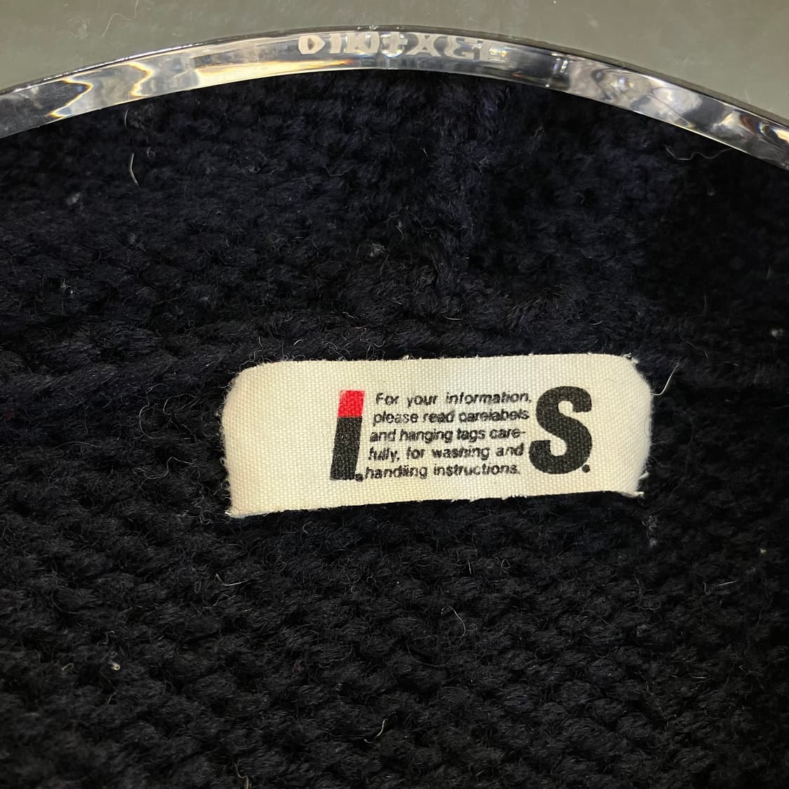 VTG 빈티지 스타 패턴 후드 니트 가디건 M 상품이미지2