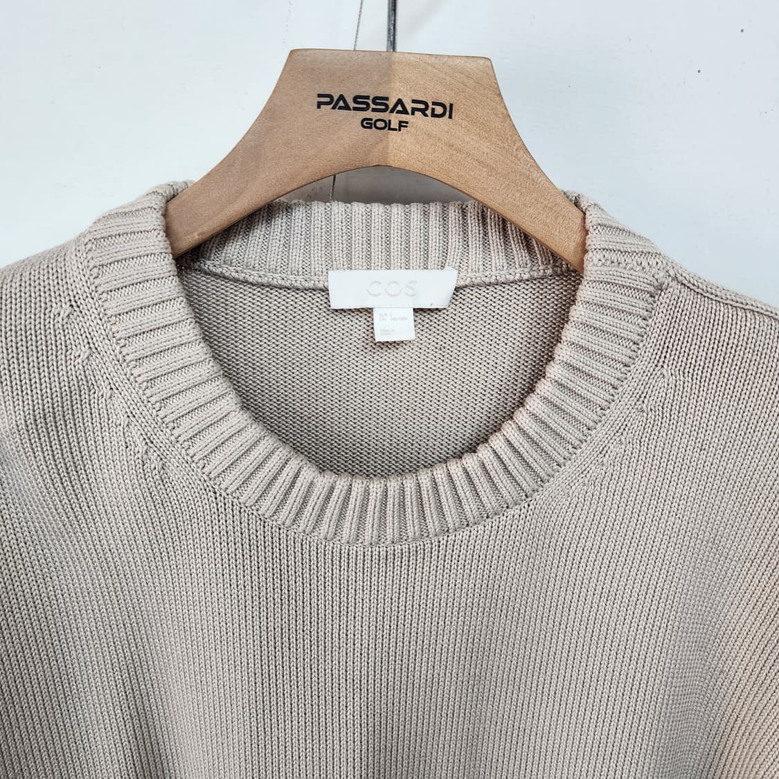 COS 코스 베이지 니트 스웨터 상품이미지2